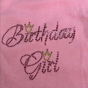 Pink Birthday Girl Shirt
